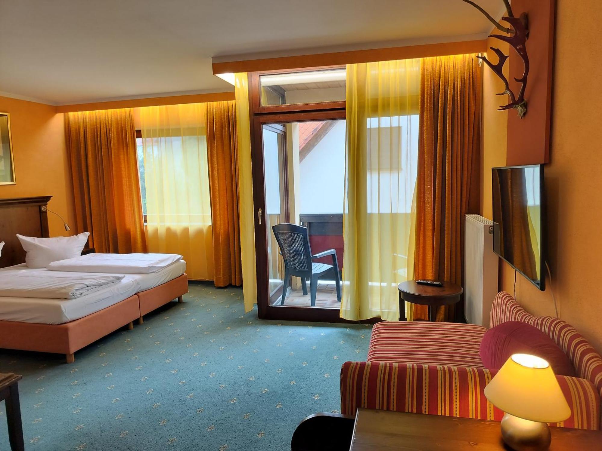 Hotel Hirsch Rothenberg Buitenkant foto